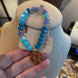 Lilly Pulitzer Bracelet with gold charm